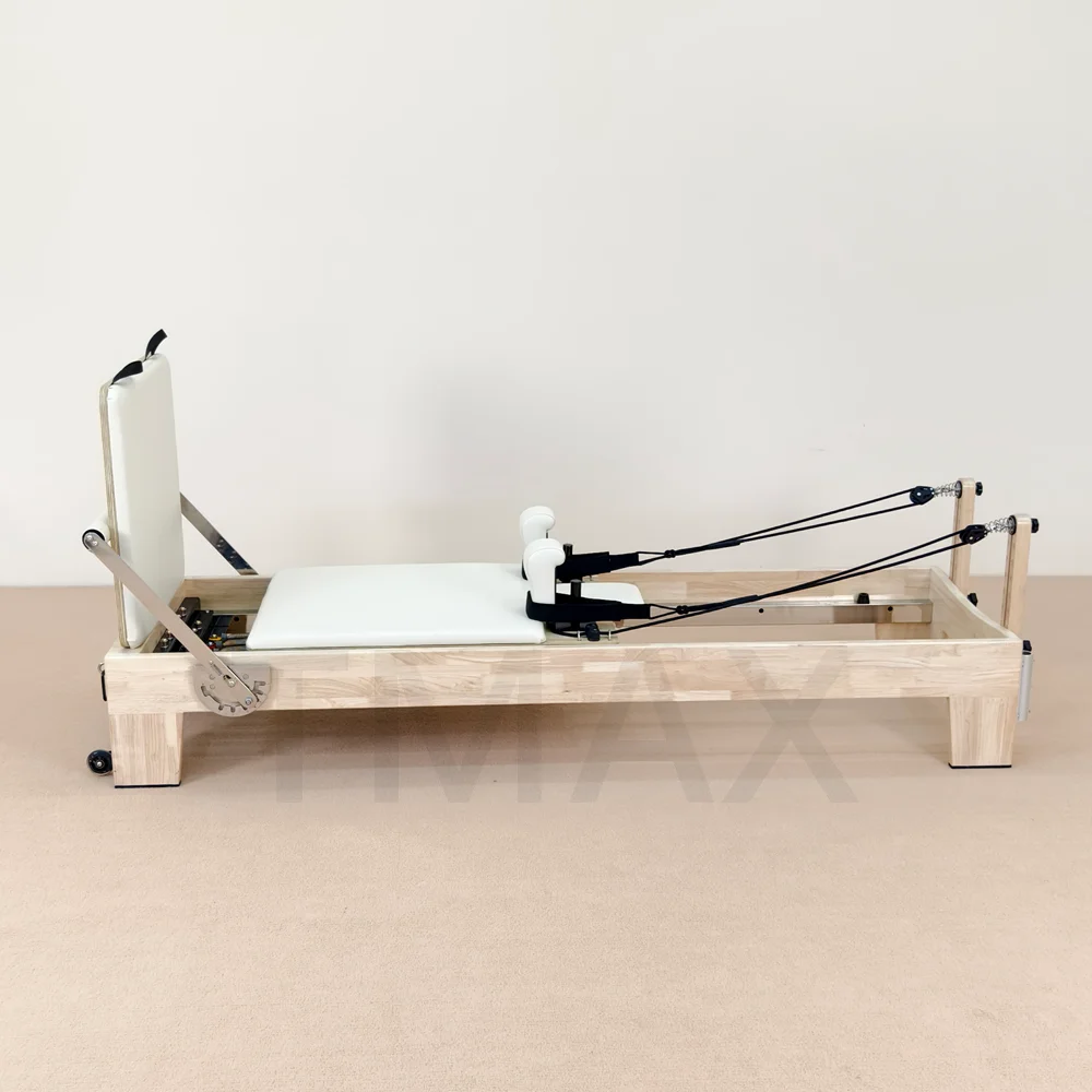 Tmax Directly Solid Oak Wood Commercial Use Studio Pilates Reformer Big Pilates Reformer Equipment