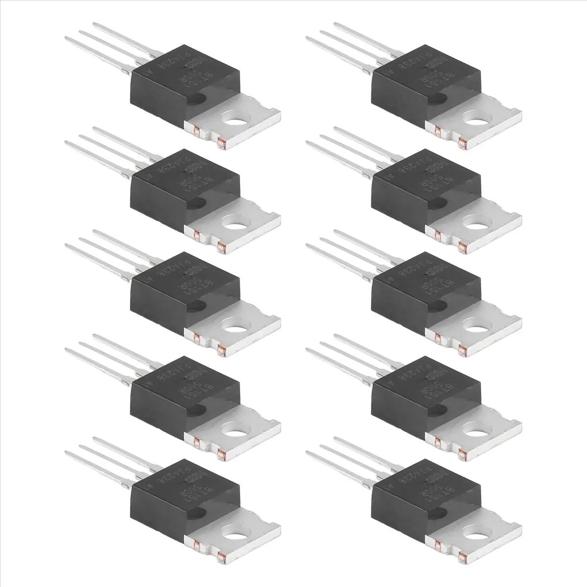 ABLG 10x BT151-500R SOT78 Package Motor Control SCR Thyristors 500V 12A