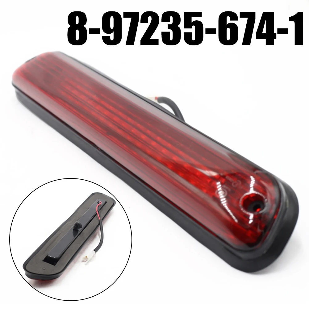 Car High Level Brake Light For Isuzu For D-MAX 2002-2006 8-97235-674-1 Third Red Brake Lights 3rd High Mount Brake Light