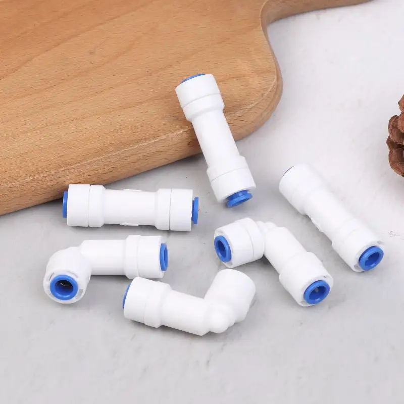 3PCS Single-piece Check Valve Connector 1/4