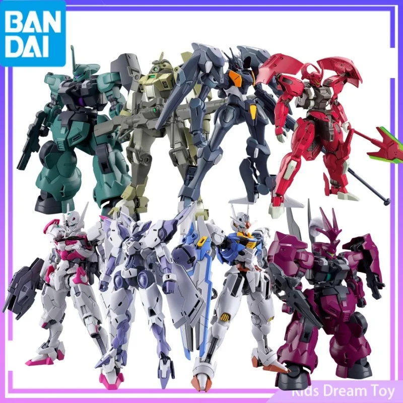 

Bandai in Stock Original HG 1/144 Mobile Suit Gundam: The Witch From Mercury Anime Action Figures Toys Collectible Model Gifts