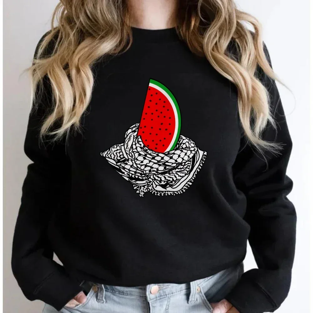 This Is Not A Watermelon Sweatshirt A Peace and Love Hoodie This Is Not A Watermelon Sweatshirt A Women\'s Streetwear Pullover