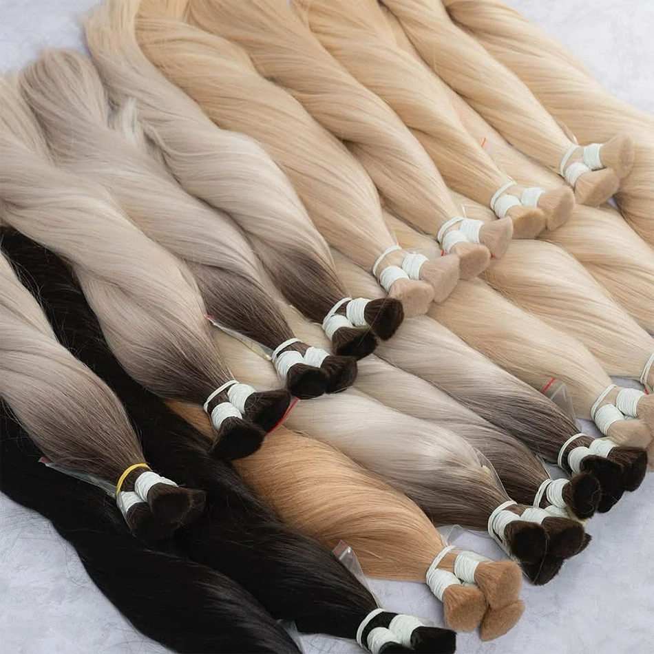100% Remy Human Hair Bundles Unprocessed 18 30 Inch Straight Brown Wefts Natural Black Hair Extensions for Women High Quality