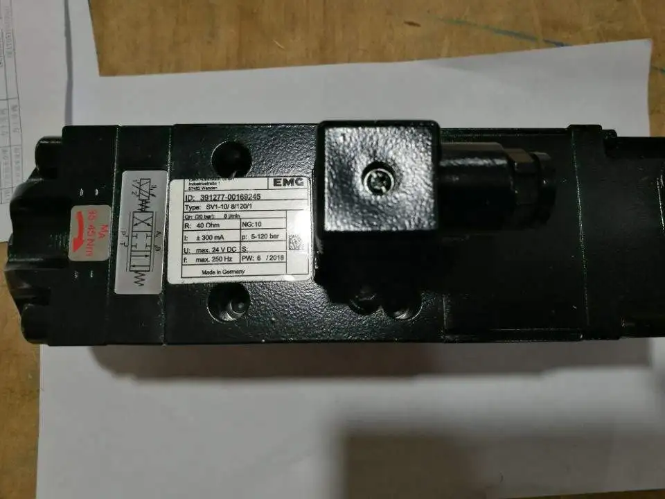 EMG servo valve SV1-10/16/315/6  LS14.01 SV1-10/32/315/6  SV1-10/8/100/1 KLW300.012 TM1.01002 Nr.1061626 DMC-U003-DCS