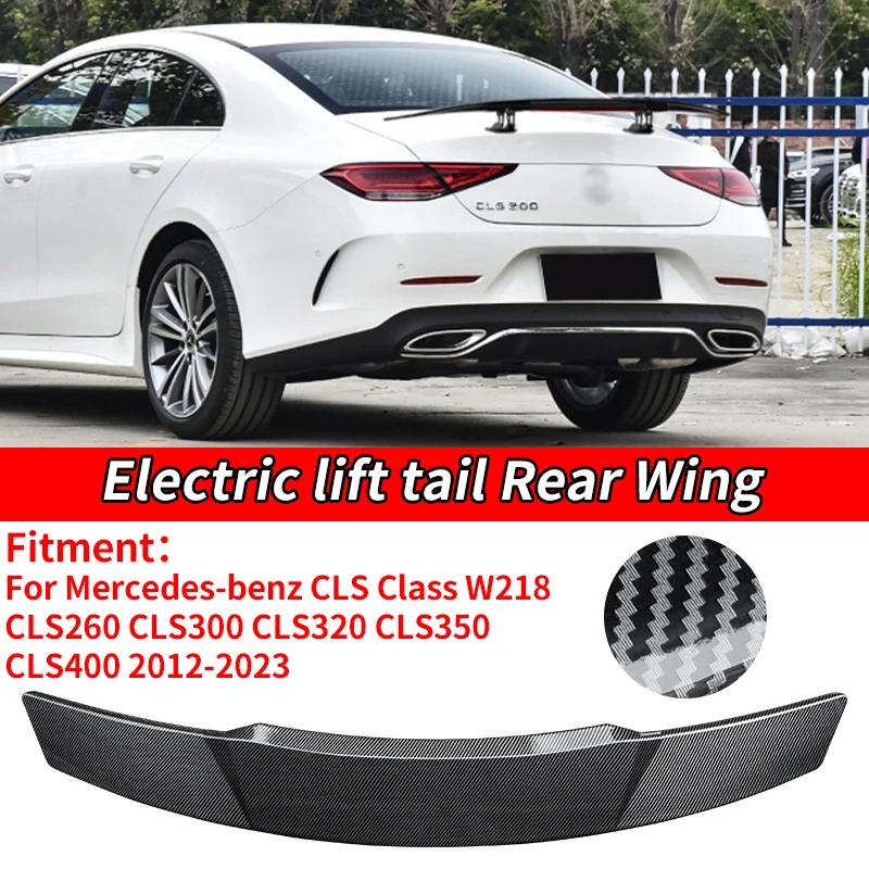 

Car Electric Rear Spoiler Wing Trunk Tail Remote Control Modification For Benz CLS Class W218 CLS260 CLS300 CLS320 CLS350 CLS400