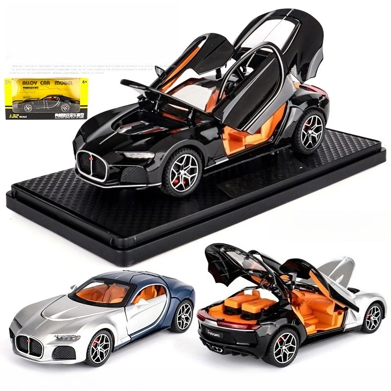 

1:32 Atlantic Sports Alloy Car Model with Base Boutique Car Collection Ornament Children's Toy Car