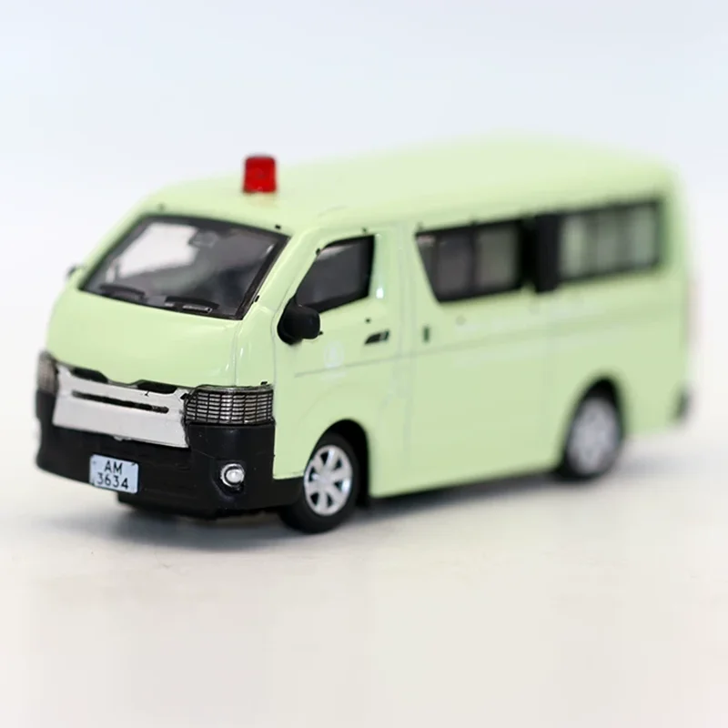 TINY Diecast 1:64 Scale Hiace Hong Kong 59 Alloy Van Model Static Display Collectible Toy Gift Souvenir Decoration