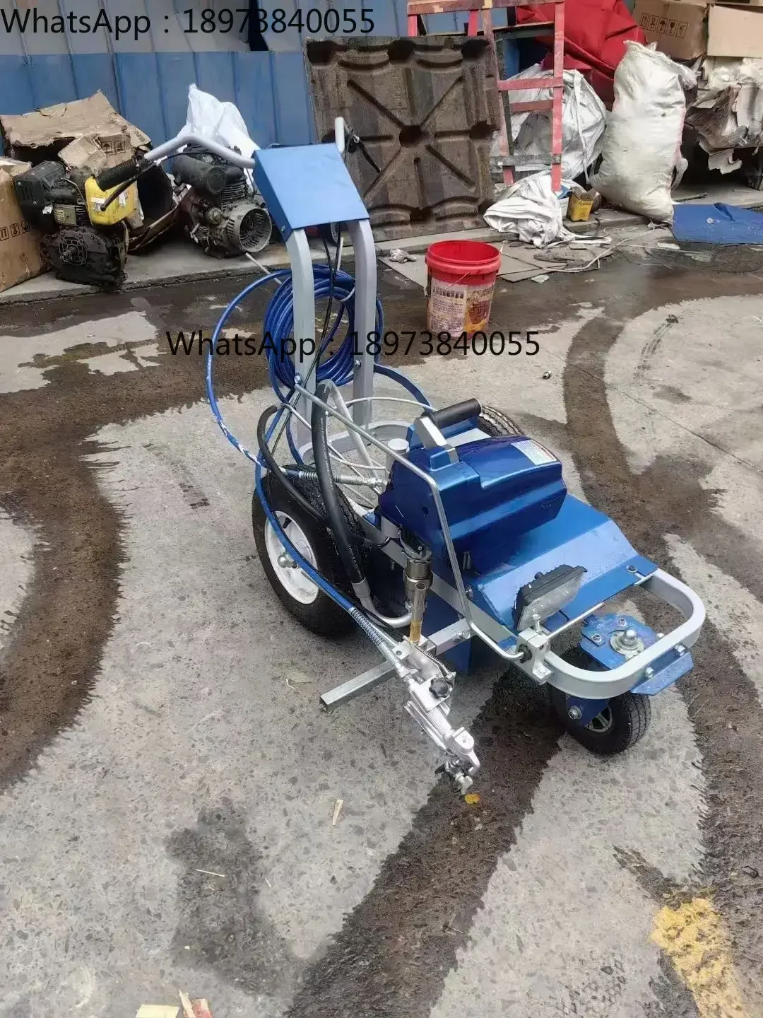 

2025 Cold Spray Road Marking Spray Machine Electric/battery Operated Sports Field Line Painting Machines