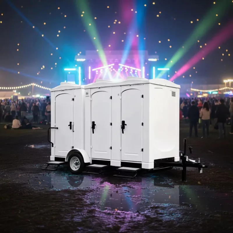 Customized Modern Portable Restroom Trailer Toilet Chinese For Public Spaces-Public Parks Beaches Shopping Malls Portable Toilet