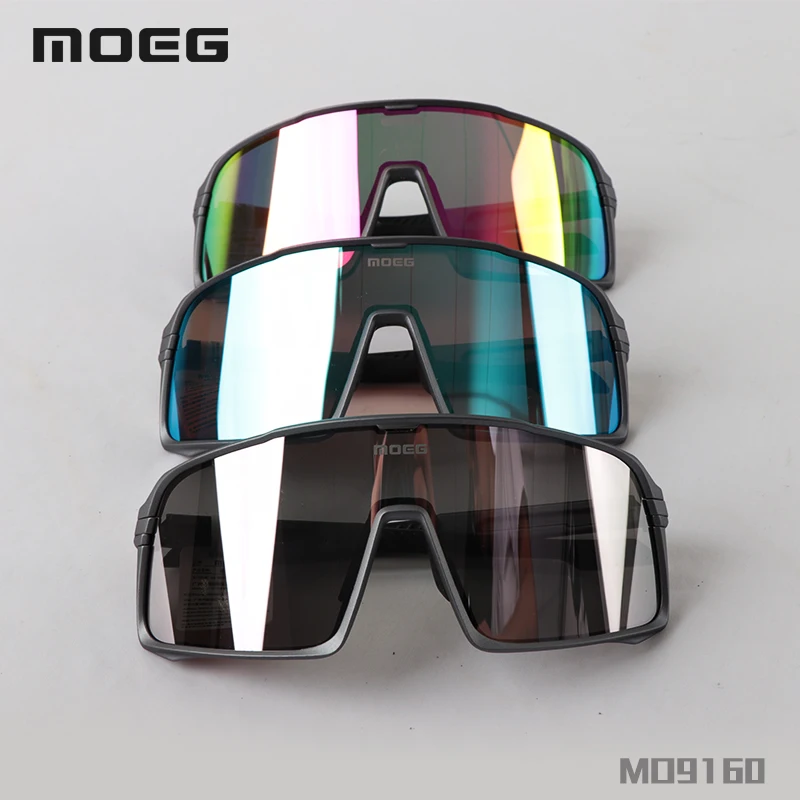 MOEG Photochromic UV400 Protection Sports Sunglasses Mens Cycling Glasses MTB Biking Sunglasses