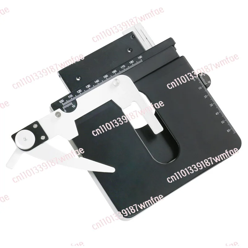 Microscope XY axis moving platform Caliper measuring rule fine-tuning stage