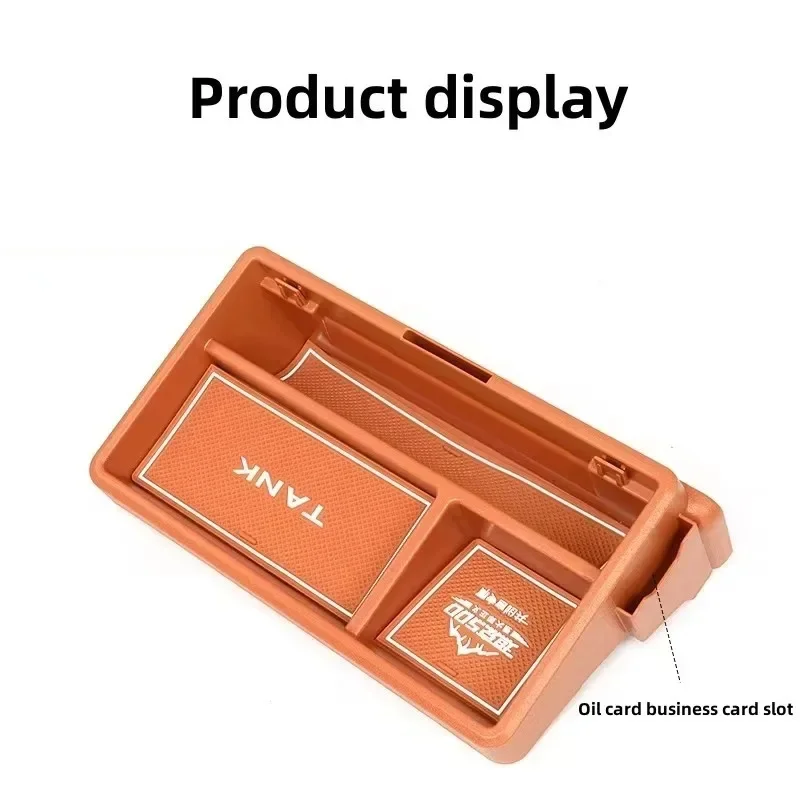 For Great Wall GWM WEY Tank 500 2022 2023 Accessories Car Dashboard Storage Box Screen Modification Increases Storage Space Box