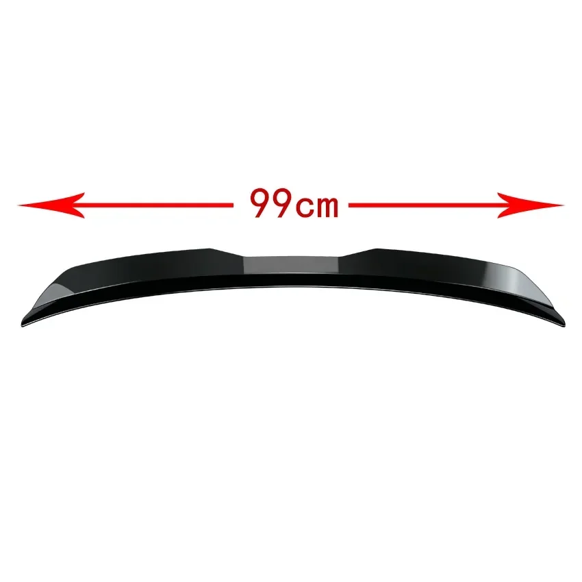 For Mazda 3 BL 2009-2013 Rear Wing Rear Roof Spoiler Wing Glossy Black Tail Wing Decoration Car Accessories Universal Spoiler