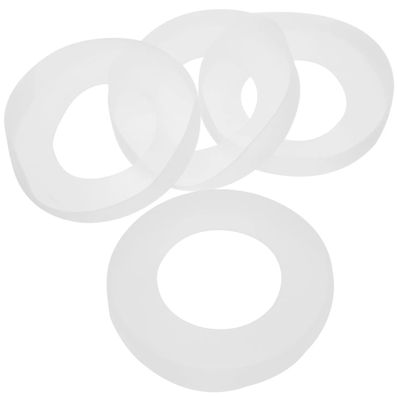 

4Pcs Anti-Slip Silicone Cup Bottom Sleeve Protective Cover Non-Slip Heat Resistant Mat for Water Bottles Glass Cups Insulation