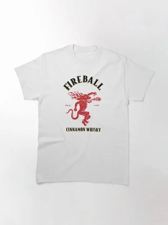 Fireball Whisky/whiskey Devil/dragon T-Shirt Made in the USA Size S to 5XL High Quality 100%Cotton Short Sleeve