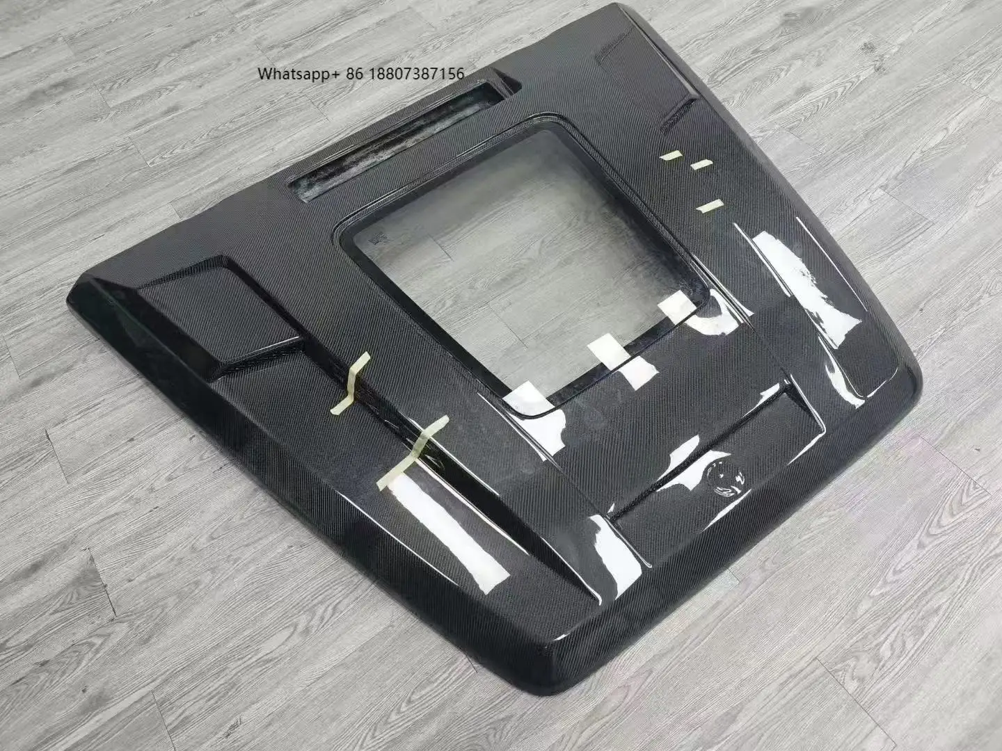 

For G-grade W464 W463 G63 G550 G500 G350 Carbon Fiber Black Bolt-On Universal Fitment Cover