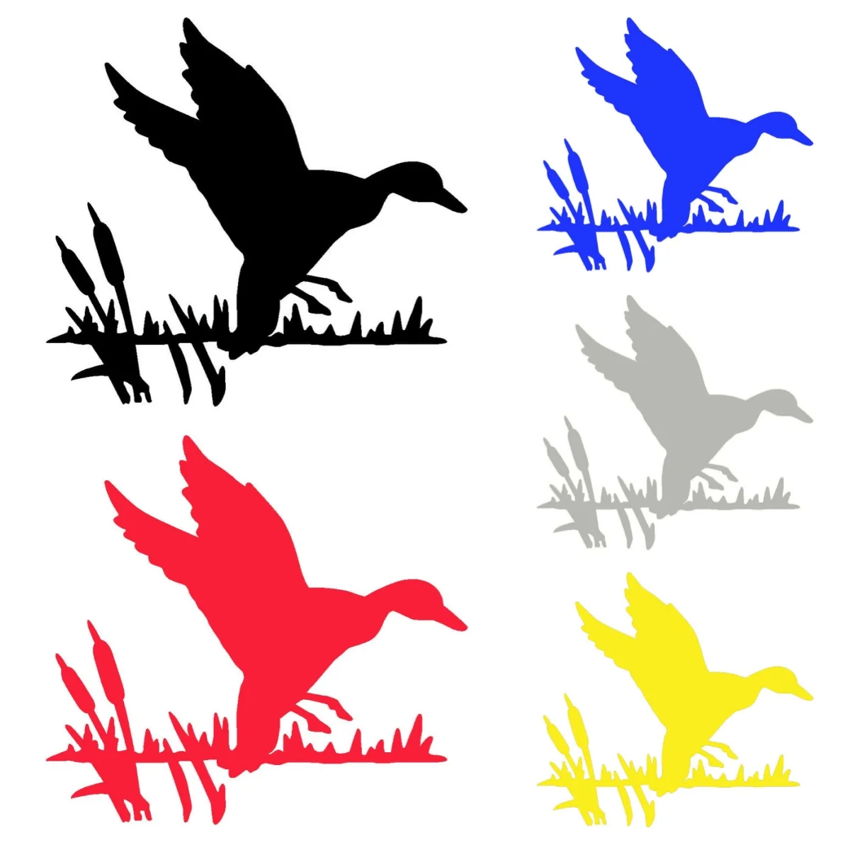 

Funny Marsh Duck Car Stickers Personality Fashion Car Body Windows Exquisite Waterproof Vinyl Decals Auto Decoration