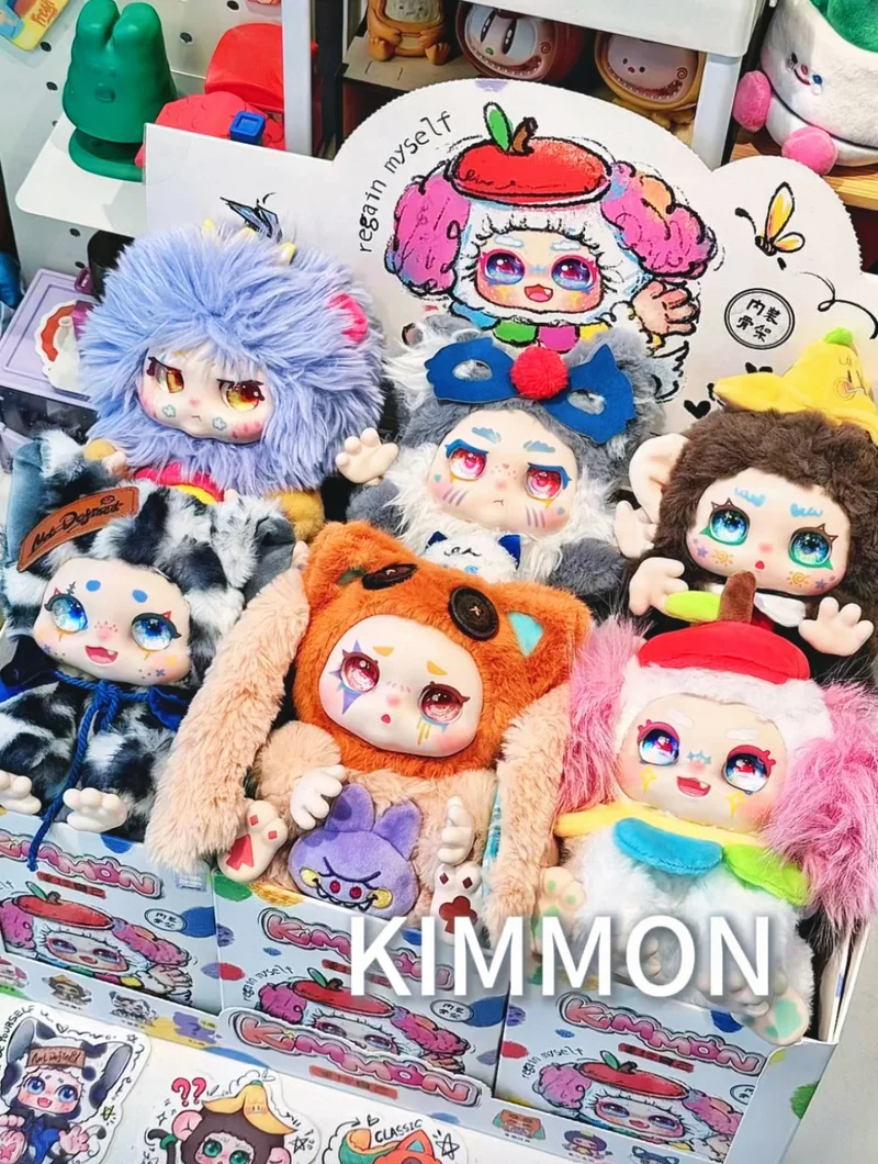 In Stock Kimmon V7 Strange Dream Creature Returns To Its Series Blind Box Cute Plush Doll Fashion Mystery Box Ornament Kids Gift