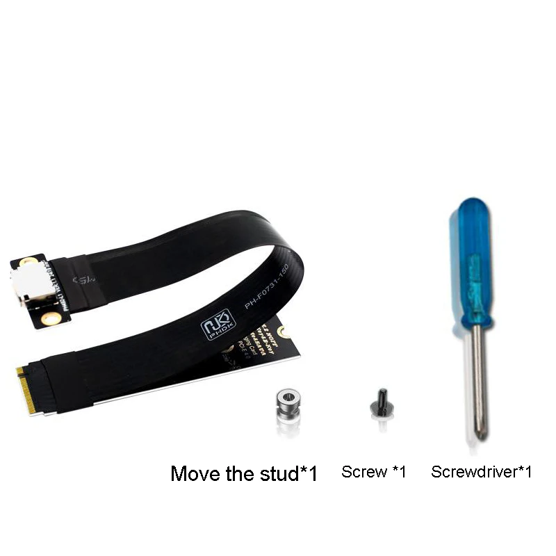 كابل تمديد M.2 NVME إلى Oculink PCIE 4.0 X4SFF-8612 SFF-8611 كابل تمديد بطاقة الرسومات للكمبيوتر المحمول لخوادم تخزين GPU