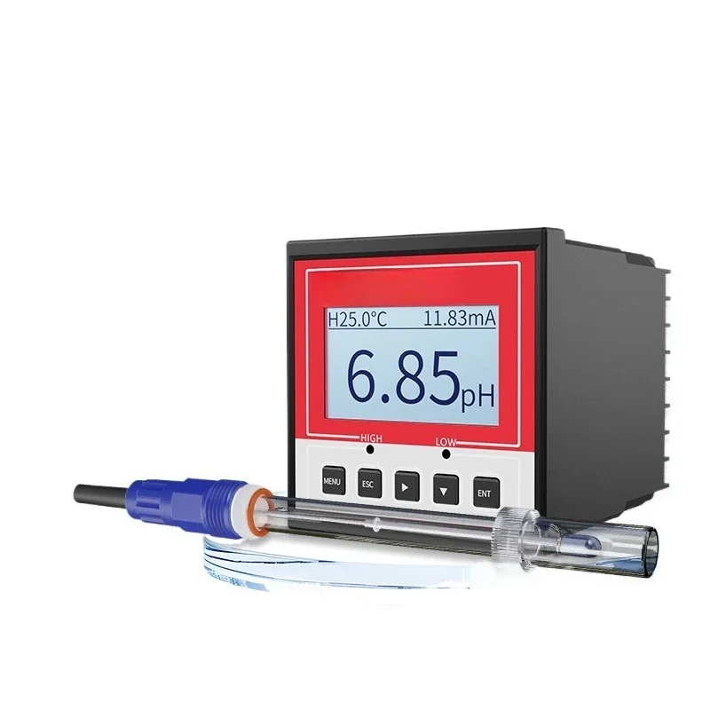 

On-line pH meter, controller test Industrial ORP detector pH sensor Electrode probe