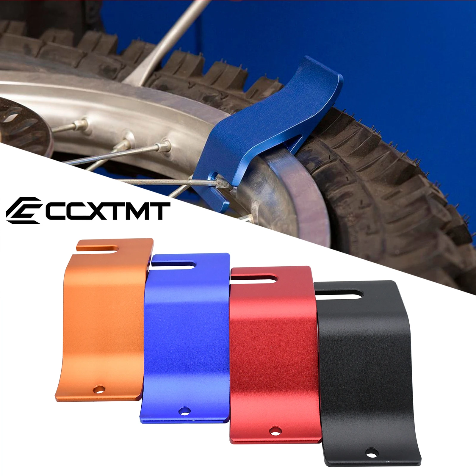 Gancho portaherramientas de asistencia de instalación de neumáticos CNC para todas las motocicletas Husaberg 2004-2025 85-610 Honda Yamaha KTM Suzuki Universal