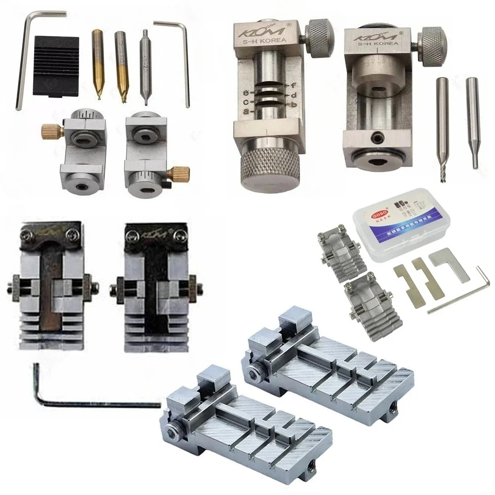 

Universal Key Clamping Fixture Duplicating Cutting Machine For Car Keys Locksmith Tools Copy Key Chuck