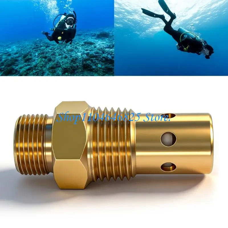 1/2Inch Brass Non Return Valves with Side Vent Holes Easy to Installation