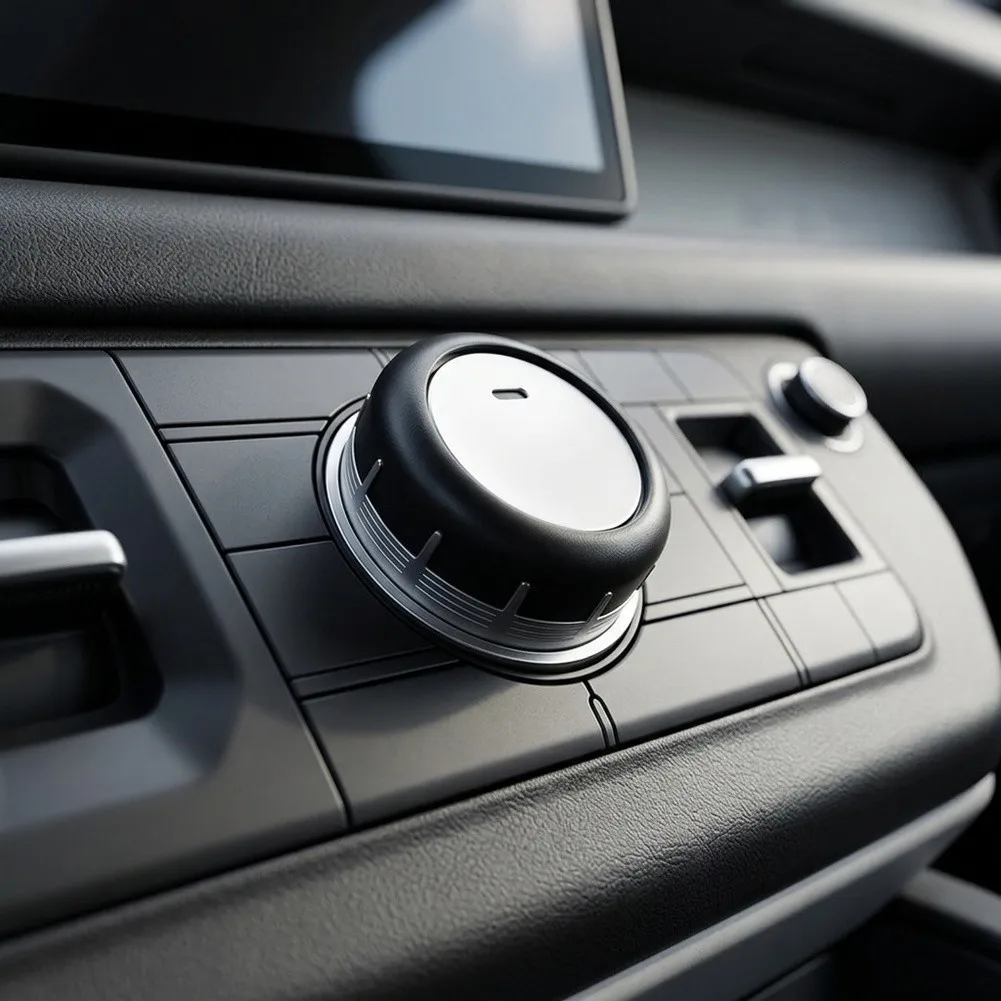 1PC Air Conditioning Rear Switch Knob 55904-60190 Black ABS Plastic For Toyota Land Prado LC150 2010-2017 HVAC Control