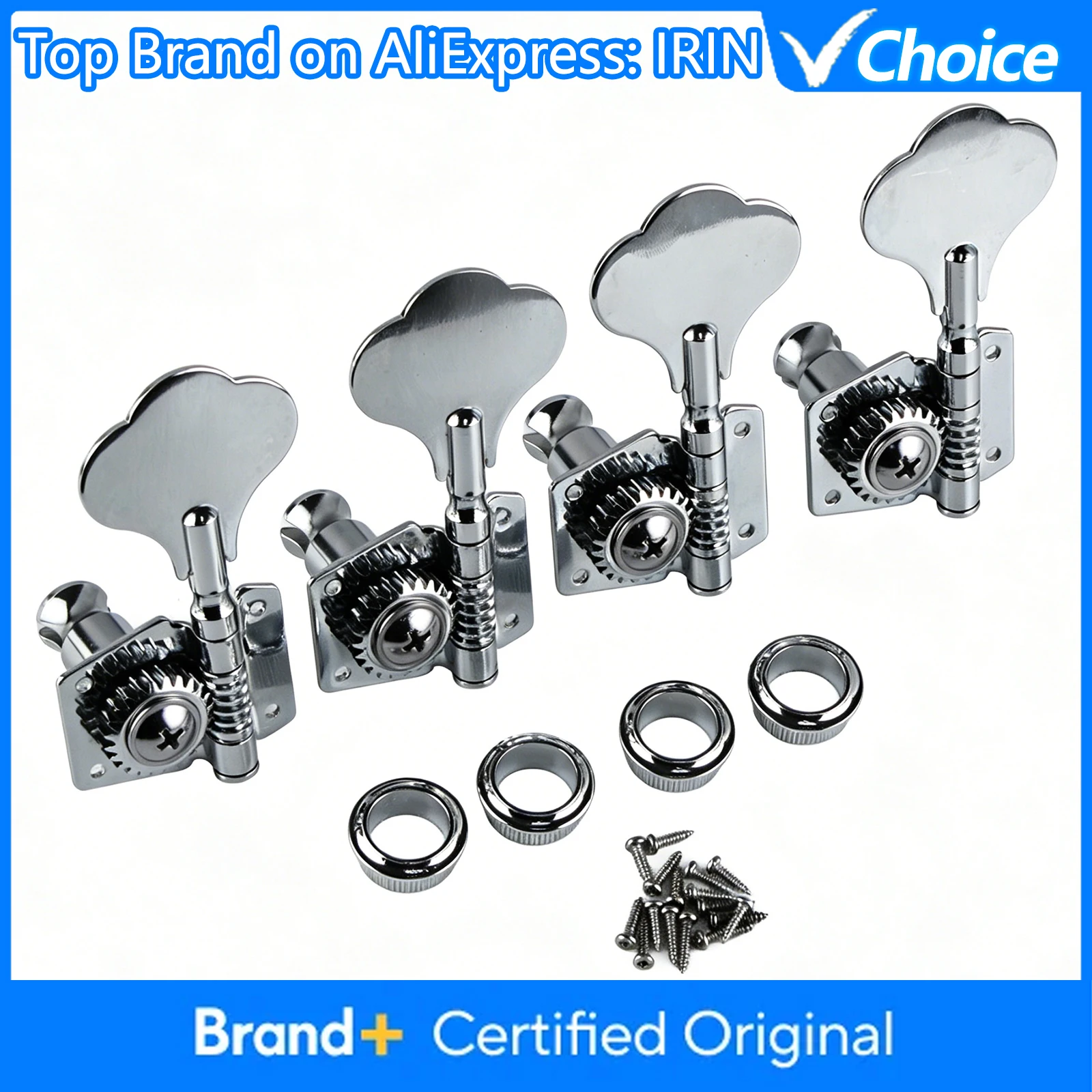 IRIN 4 Strings Bass Guitar Tuners Tuning Pegs Keys Machine H