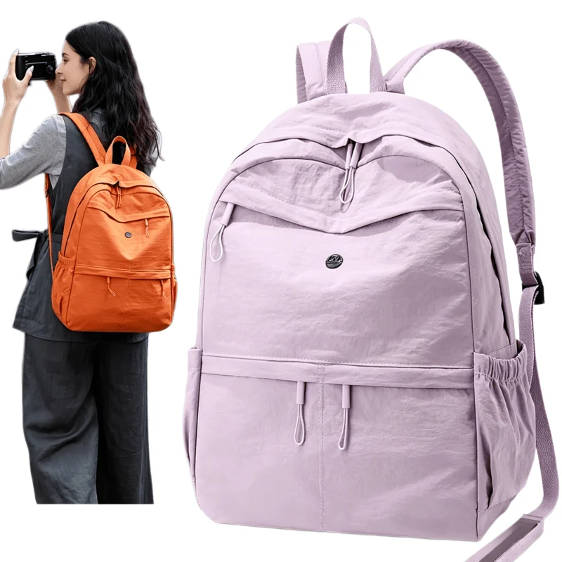 Large Lightweight Women's Oxford Backpack for High School College Travel Casual Bookbag with Laptop Compartment for Teen Girls