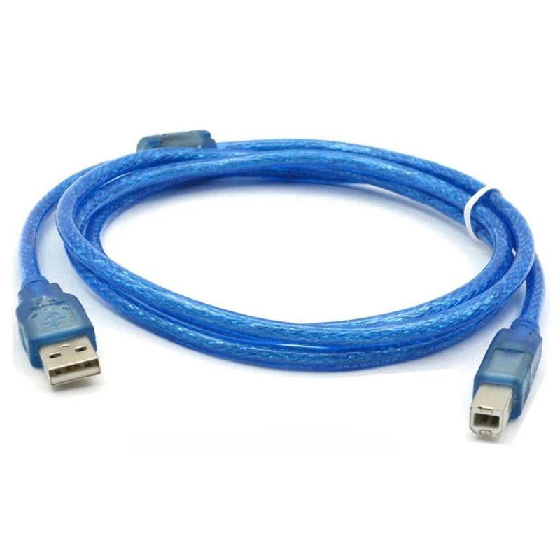 1PCS USB2.0A Revolution B Male Oral USB Printer Cable Data Connection Cable 1.5/3/5/10 Meters