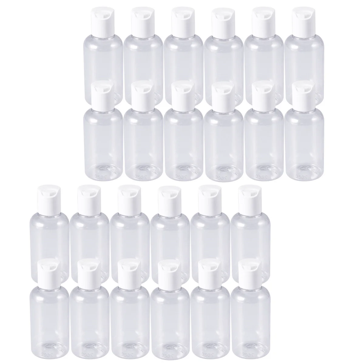 

24Pcs Travel Storage Bottles Refillable Press Containers for Shampoo Lotion Face Wash Lightweight Organizer Travel Bottles