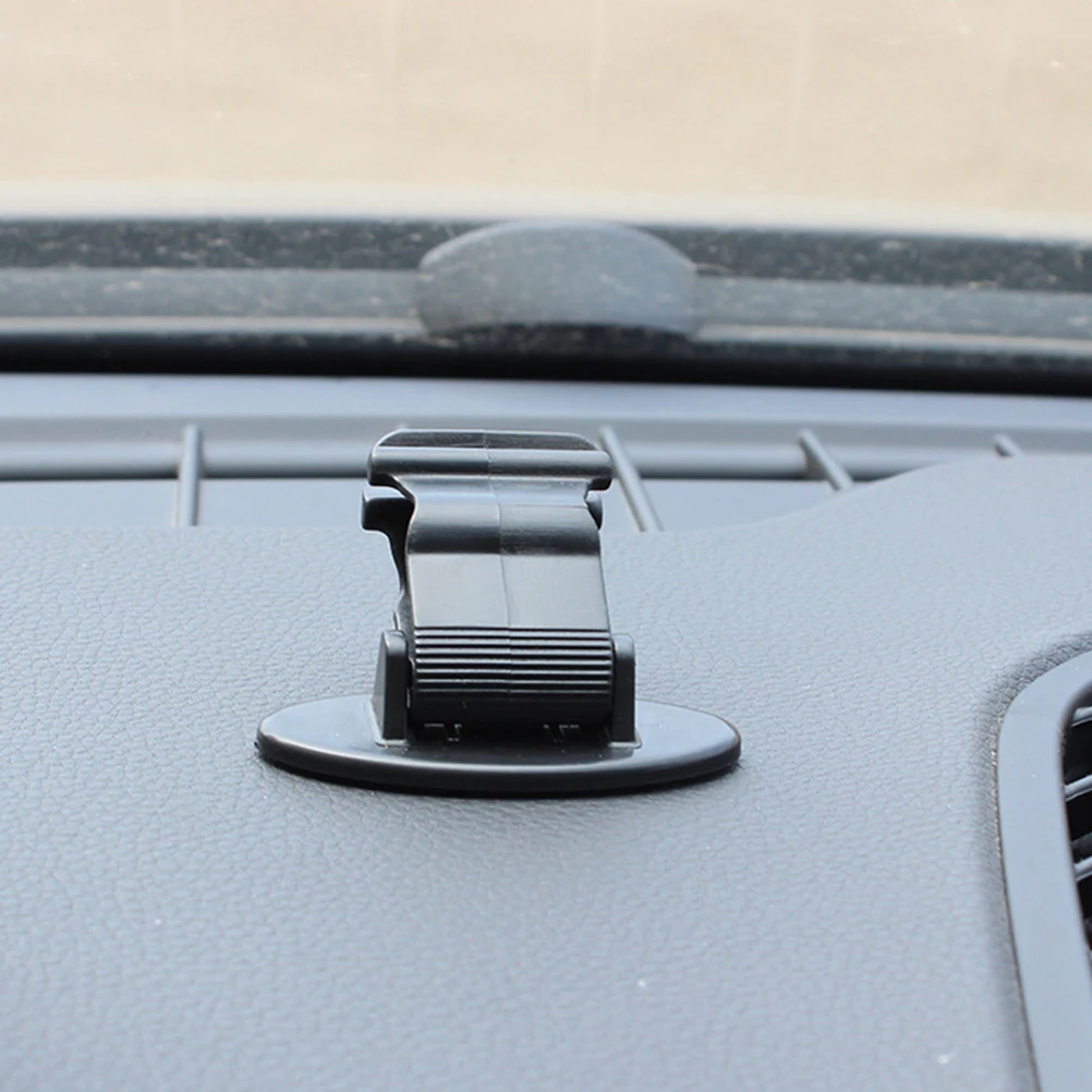 

2Pcs Door Access Card Holder for Car High-Quality Self-Adhesive Vehicle Cards Storage Holder Simple Design Thick Texture Smooth