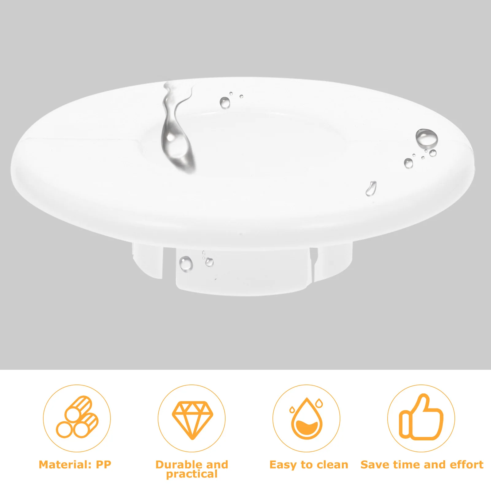 

10Pcs Air Conditioner Hole Covers Plastic Wall Cover Easy Install Radiator Cover for Home Air Duct Reserved Hole Protection