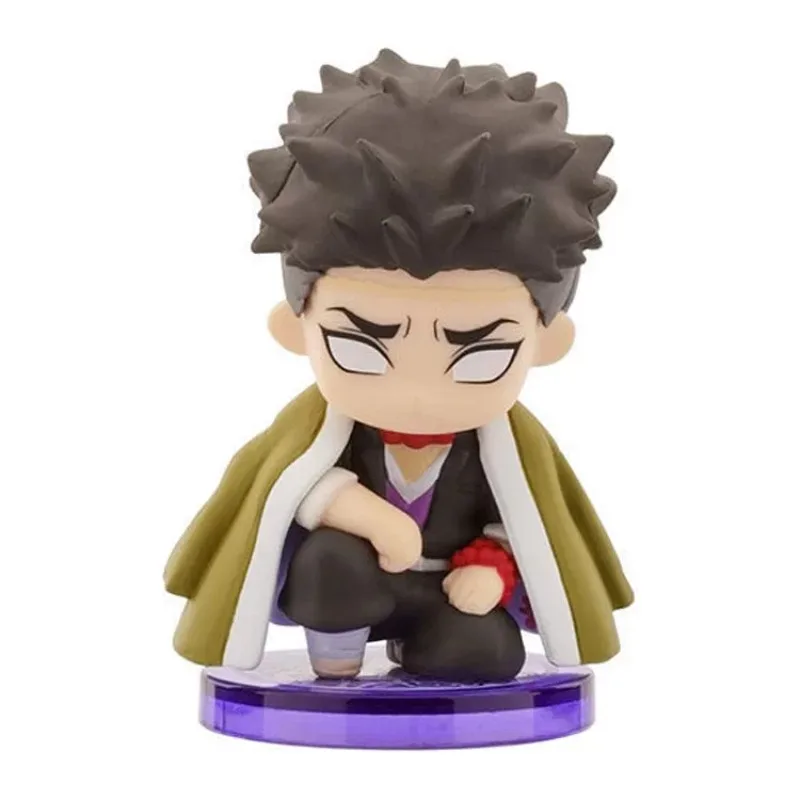 Bandai Gashapon Demon Slayer: Kimetsu No Yaiba Himejima Gyomei Kochou Shinobu Sitting Posture Action Figure Model Collect Gifts - view 3