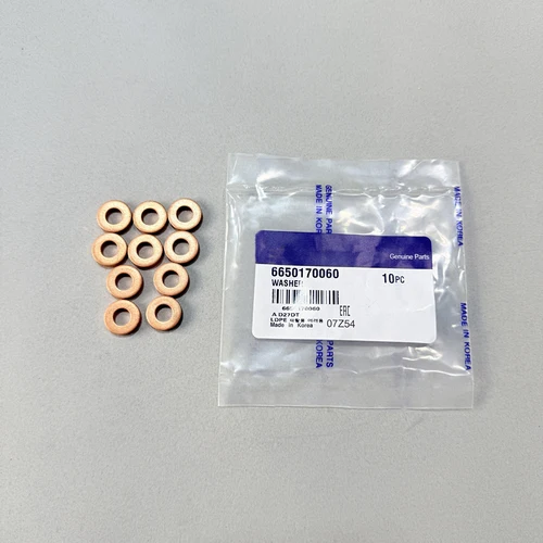 Imagen 2 del producto Nuevo y Original Anillo de Sellado de Inyector para Ssangyong Rexton Kyron Stavic Actyon 6650170060