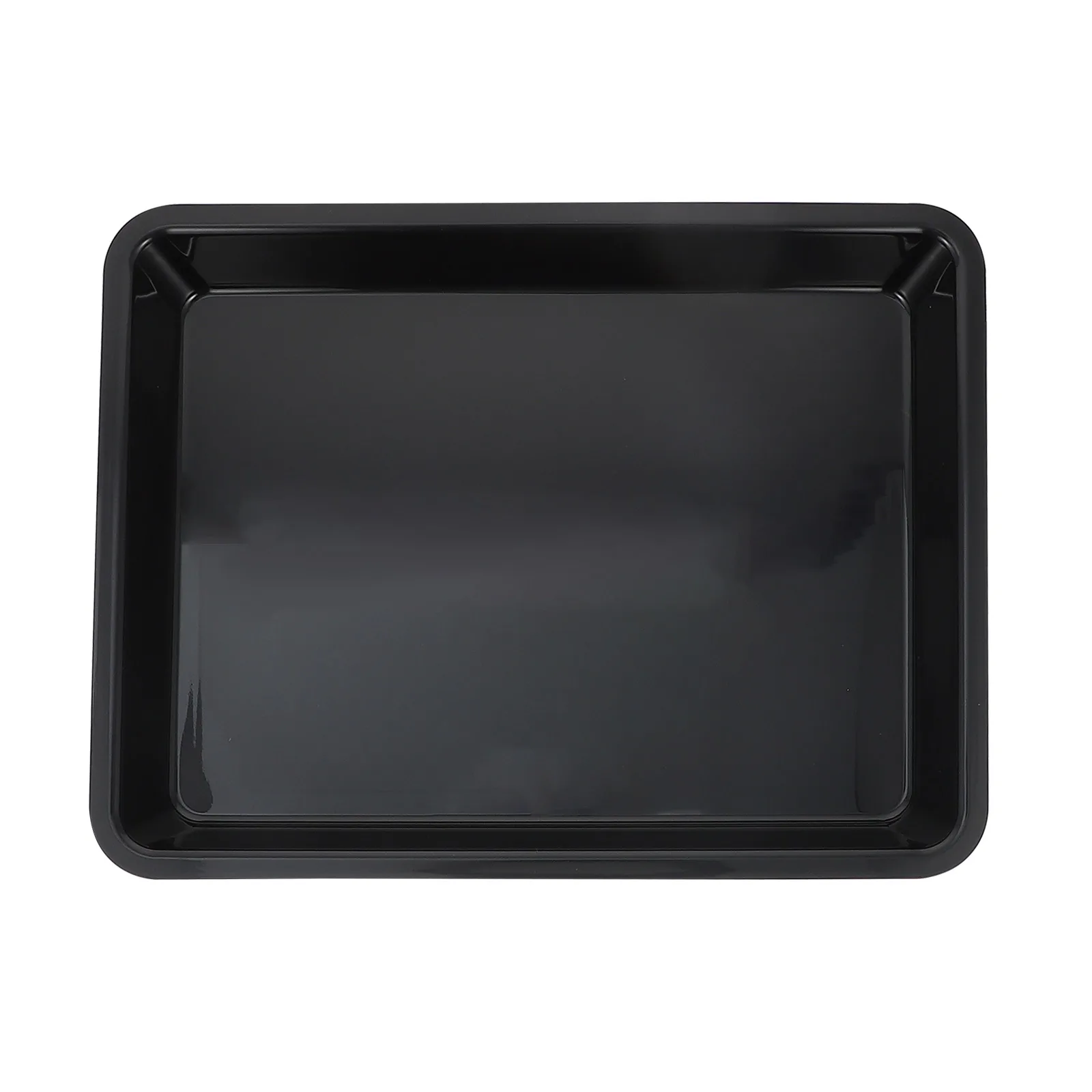 

Tray Black Small ABS Supermarket Fresh keeping Plastic Storage Thicken Anti Seafood Pork Container Stacking