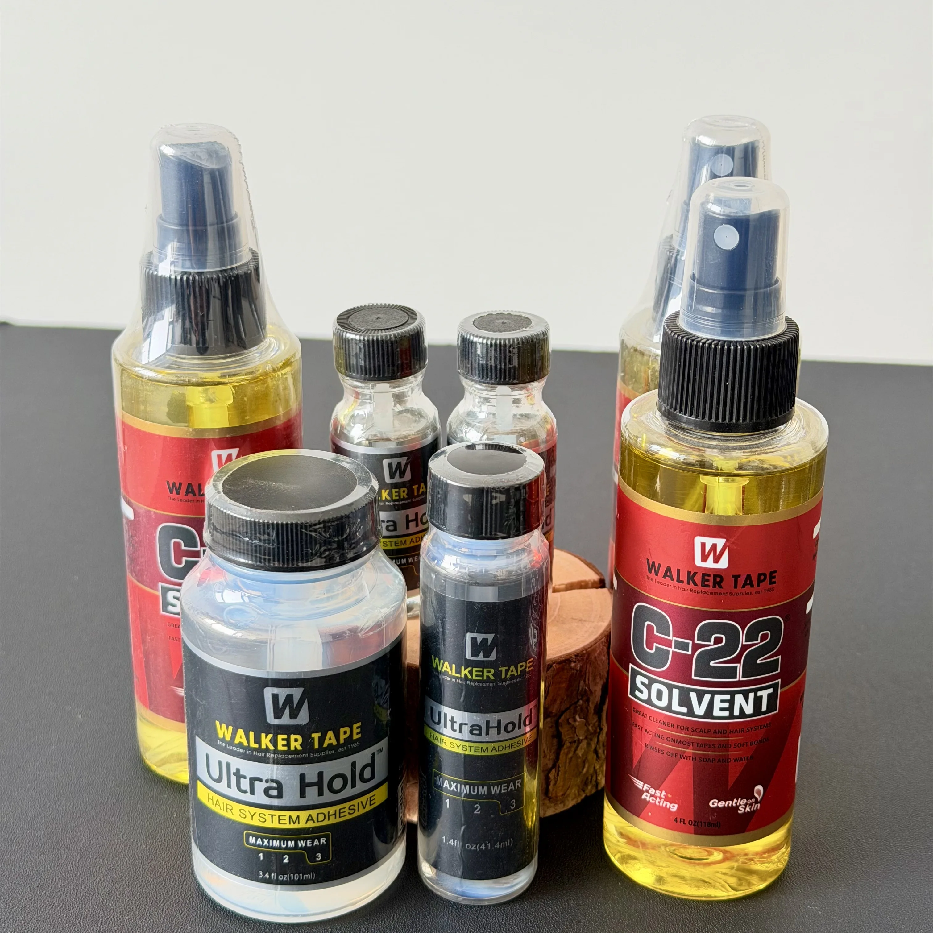 Walker Tape UltraHold Hair System Adhesive 1.4oz/41.4ml 、 0.5oz/15ml、  3.4oz/101ml Strong Hold Wig Glue for Toupee Hairpiece image 4