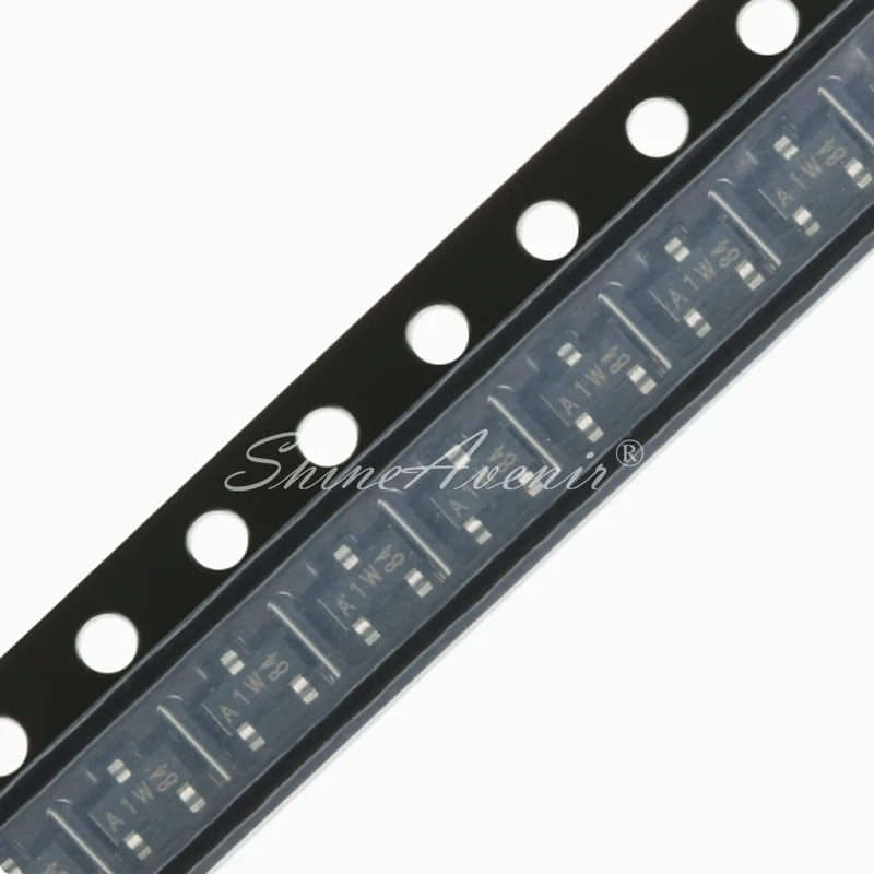 100 個 BAW56W BAV99W BAV70W BAT54W BAT54AW BAT54CW BAT54SW BAS16W SOT-323 新オリジナル