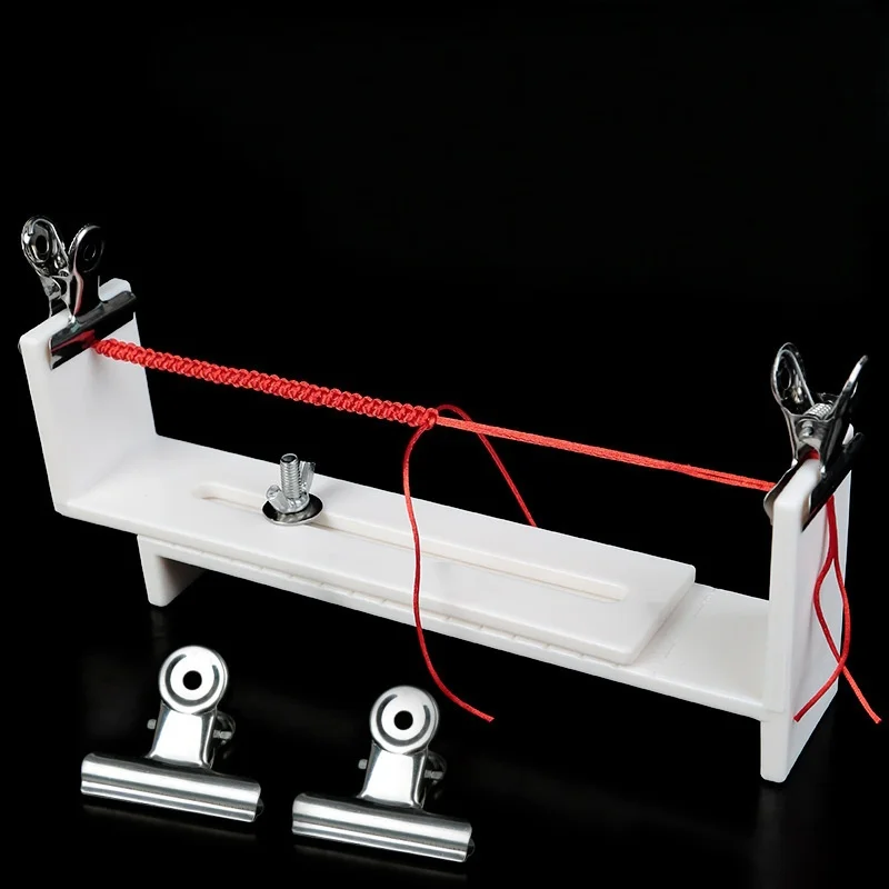 Diy Bracelet Red Rope Solid Wood Braiding Frame Handmade Fixed Tools Braided Rope Artifacts Fixed Plate