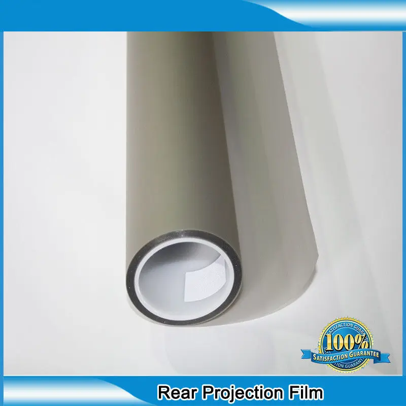 HOHOFILM 152 см x 50 см 81% светло-серая голографическая задняя проекционная пленка для голограммного дисплея пленка для экрана фильма 99% защита от ультрафиолета
