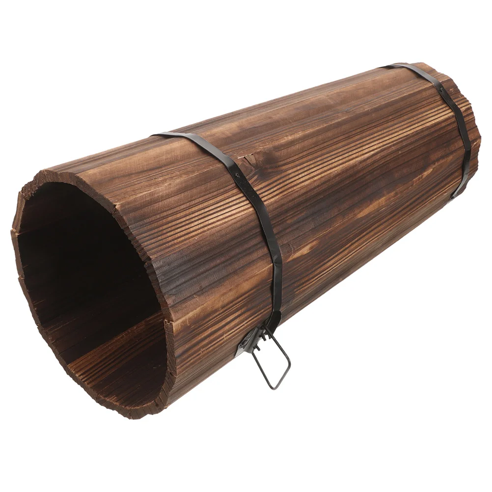 

Wooden Umbrella Stand Storage Rack Multifunctional Large Capacity Nordic Walking Stick Holder Fan Organizer Home Decor