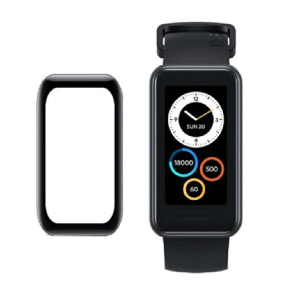 3D Curved Edge Protective Film For Realme Band 2 Full Screen Protector