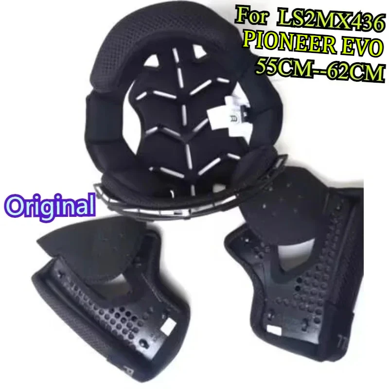 

LS2 MX436 PIONEER EVO Off-road Helmet Lining 55CM-62CM Original Helmet Lining Anti-fog sticker Motorcycle Accessories