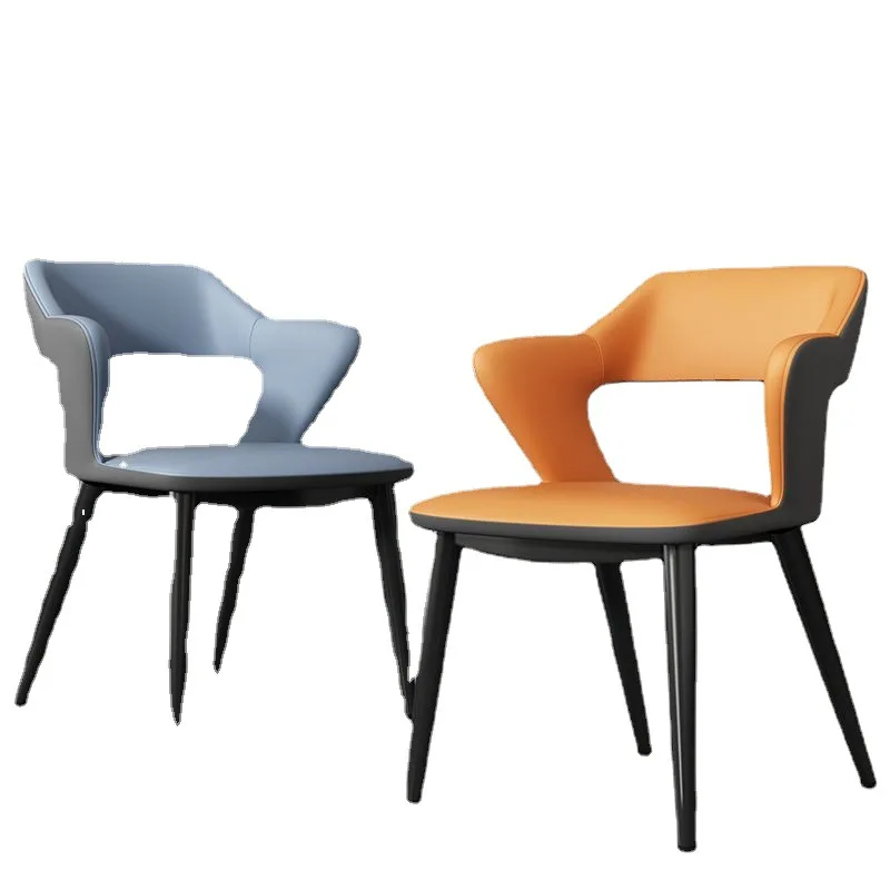 Light luxury dining chair, modern minimalist dining table stool use,for long sitting, coffee hotel chair, Italian style