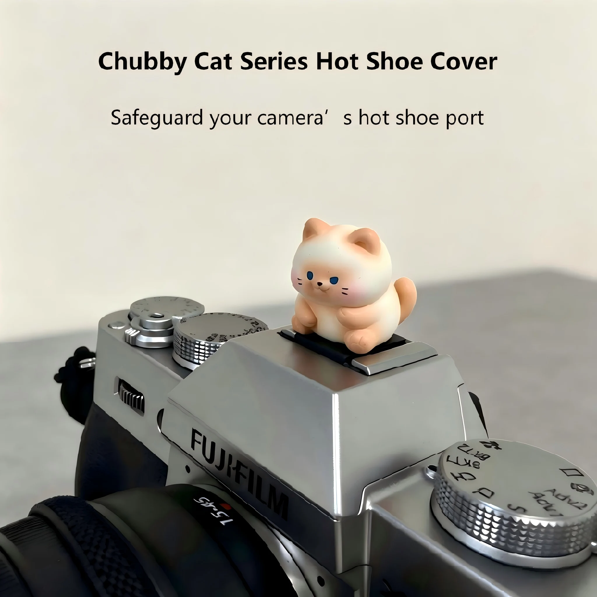Kawaii Cat Hot Shoe Cover, Dustproof Anti-Scratch Protect Contacts, For Sony A7M4 A7CII A6400 Canon R10 Nikon Zfc Fujifilm X100V