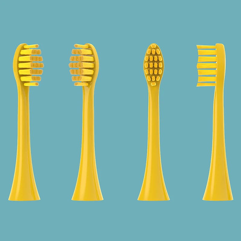 4 قطعة استبدال ل أبيو A7/P7/Y8/بيكاتشو SVP/الخلد رؤوس لفرشاة الأسنان الكهربائية الأسنان دوبونت فرشاة لينة رؤساء الذكية نظيفة رئيس