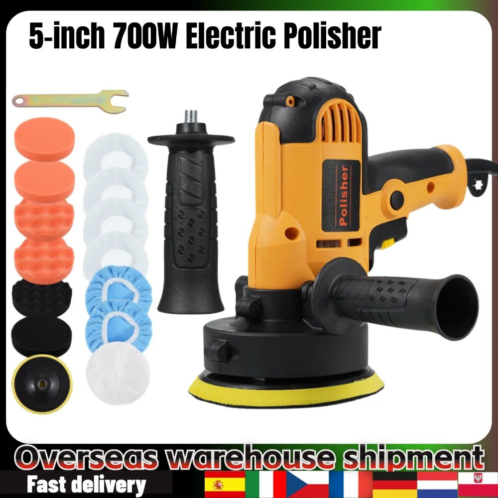 5-inch Electric Polisher for cars 700W Car Polishing Kit 3700RPM Variable Speed Polishing Machine Automotive polisher