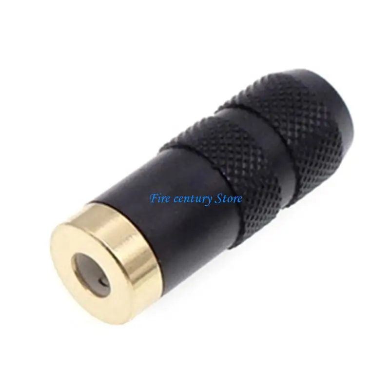 

J6PA 3.5mm Female Plug Standard 3.5 DIY Headphone Adapter 4 Cores Sound Connector Enhances Sound Quality