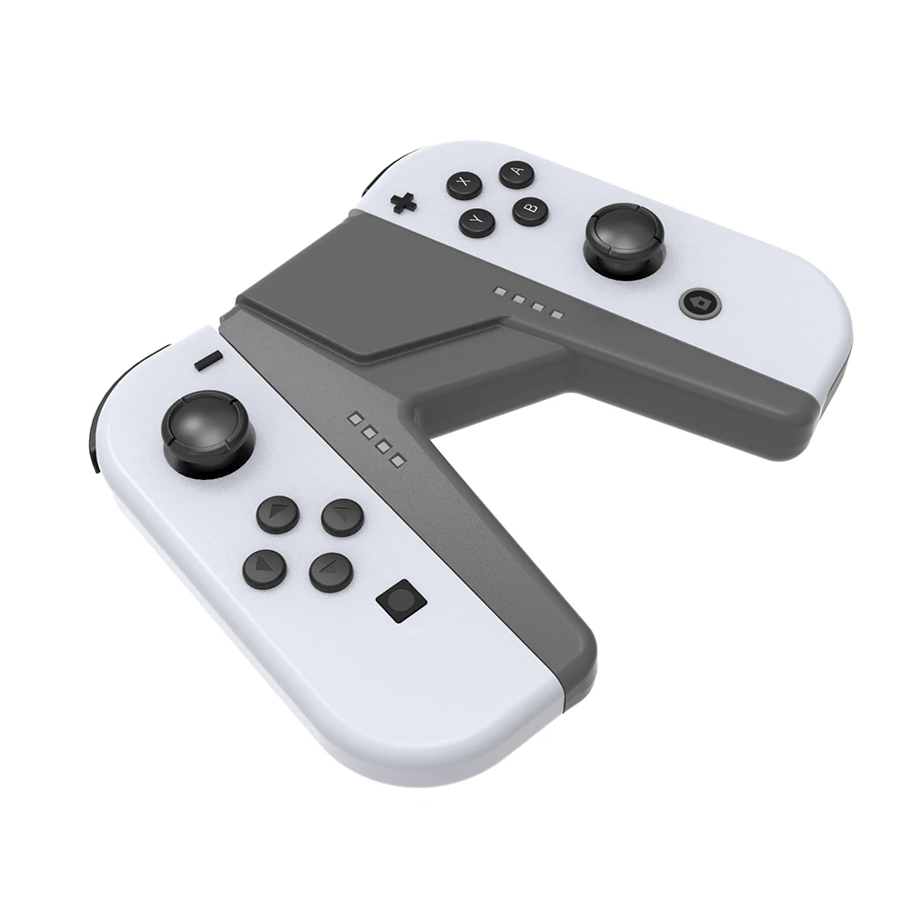 قاعدة شحن وحدة التحكم في الألعاب، ملحقات مقبض وحدة التحكم في الشاحن الأيسر والأيمن لجهاز نينتندو سويتش/سويتش OLED Joy-con
